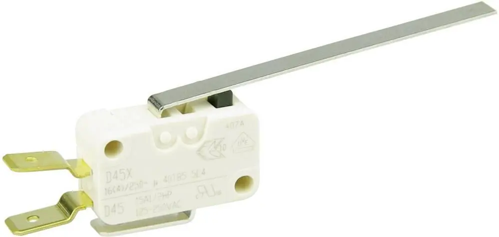 ZF D459-V3LL Microîntrerupător D459-V3LL 250 V/AC 16 A 1 x ON(ON) cu revenire Ieftin