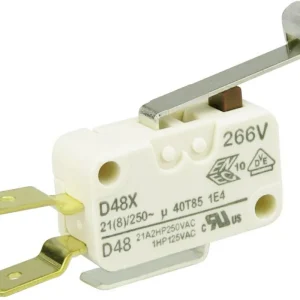 ZF D489-V3RD Microîntrerupător D489-V3RD 250 V/AC 21 A 1 x On/(On) cu revenire Ofertă specială