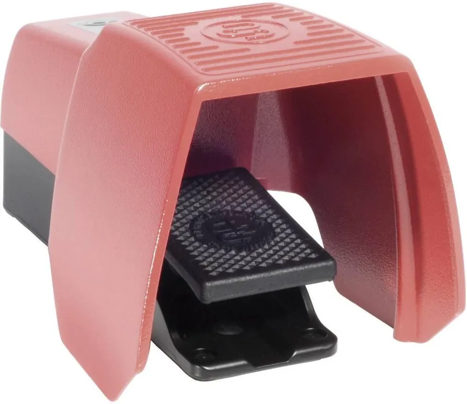 Expediere rapidă întrerupător-pedală 240 V/AC 10 A 1 pedală cu capac de protecție 1 NO, 1 NC IP65 Bernstein AG F1-U1Z UN