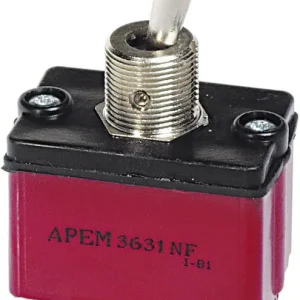 Discount APEM 3647NF/2 întrerupător basculant 250 V/AC 6 A 2 x (ON)/OFF/(ON)