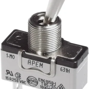APEM 631NH/2 întrerupător basculant 250 V/AC 15 A 1 x ON/OFF fără revenire Calitate înaltă