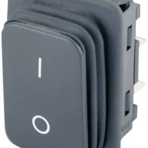 Plată securizată întrerupător basculant 250 V/AC 16 A 2 x OFF/ON IP65 fără revenire Marquardt 1932.3112