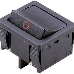 întrerupător basculant bipolar Marquardt tip Rocker 1804.6121, 2 x ON/ON, 250 V/AC, 6 (4) A Plată sigură