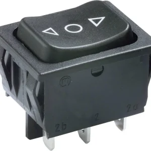 Preferatul clienților întrerupător basculant Marquardt tip Rocker 1839.1407 2 x (ON)/OFF/(ON) 250 V/AC 6 (4) A