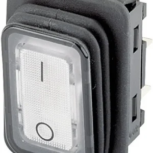 Retur ușor întrerupător basculant Marquardt tip Rocker 1935.3133 2 x OFF/ON 24 V/DC 10 A