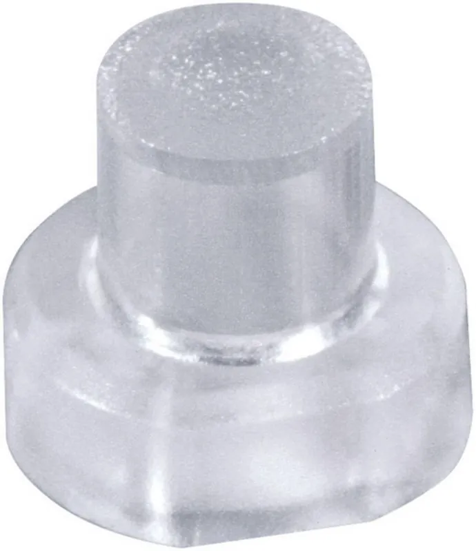 Doar azi Capac buton Multimec rotund 1S11-16.0, transparent