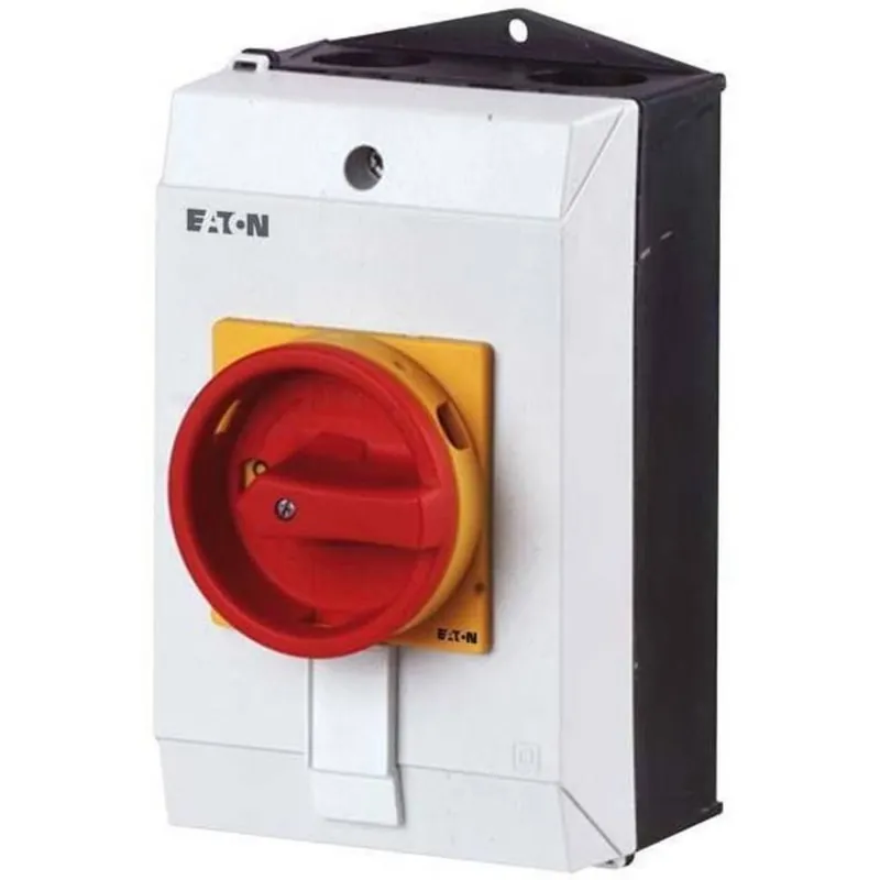 întrerupător principal 2 A 690 V 1 x 90° galben, roșu Eaton P1-32/I2/SVB Preț mic