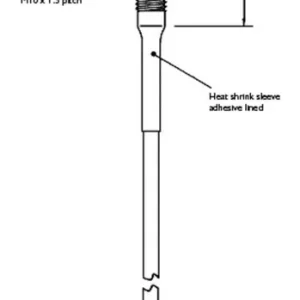 Senzor reed TE Connectivity PS 801, contact NO 100 V/DC, 250 V/AC 1 A 10 W Ofertă
