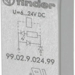 Nu rata Modul de protecție cu led verde Finder 99.02.9.024.99