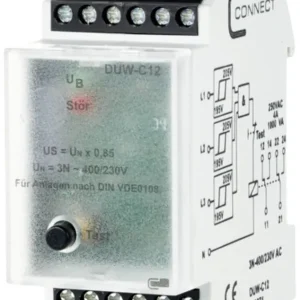 Metz Connect 110271 DUW-C12 Releu de monitorizare tensiune trifazată 230 V/AC (max) 2 contacte CO Ofertă limitată