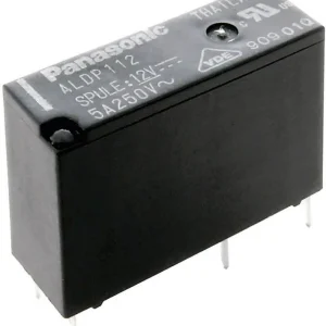 Noutate Releu PCB 12 V/DC 5 A 1 contact NO Panasonic ALDP112