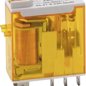 Releu fișabil 230 V/AC 16 A 1 contact comutator Finder 46.61.8.230.0040 Reducere