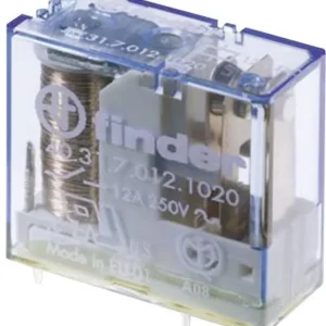 Releu PCB 12 V/DC 12 A 1 contact comutator Finder 40.31.7.012.1020 Cumpără online