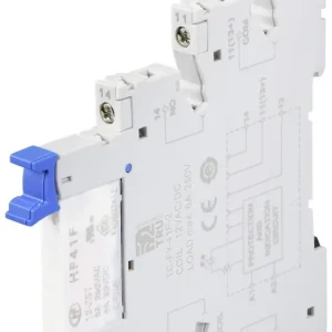 Comandă acum Releu de cuplare 12 V/DC, 12 V/AC max. 6 A 1 contact NC, 1 contact NO Tru Components TC-FY-41F-2 12V