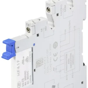 Ofertă Releu de cuplare 24 V/DC, 24 V/AC max. 6 A 1 contact NC, 1 contact NO Tru Components TC-FY-41F-2 24V