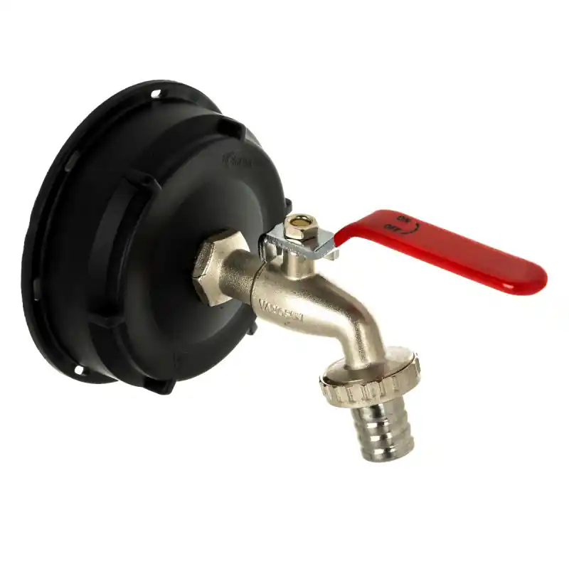 Super ofertă Supapă cu bilă metalică 3/4" Piuliță S100x8 Mauzer Ibc