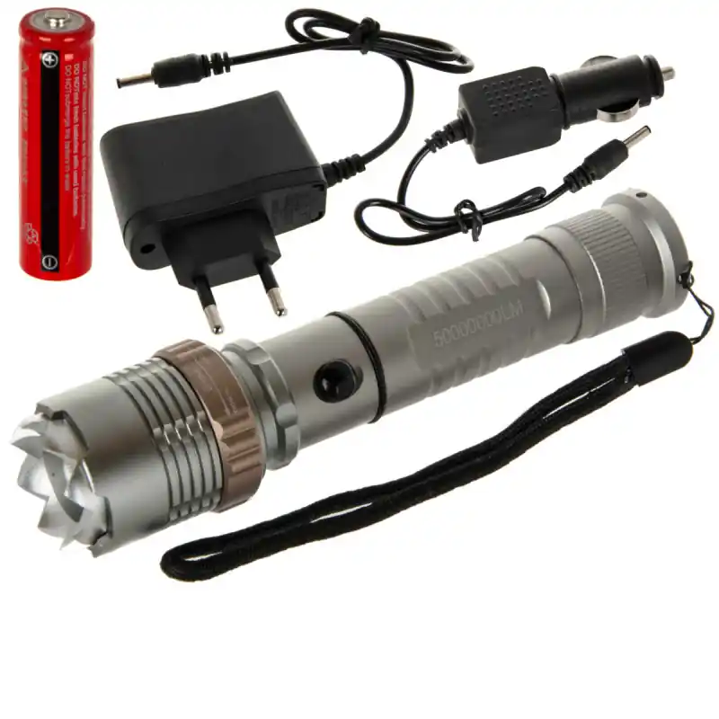 Lanterna Tactica Led Cree Xhp50 1 Km Retur gratuit