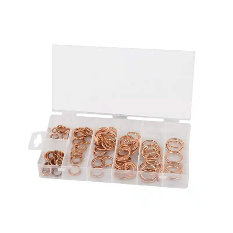 Preț promoțional set 95 buc saibe cupru Suflat