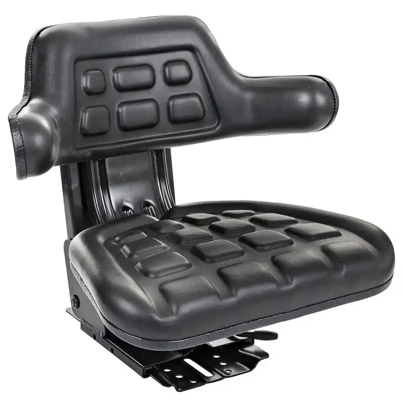 Bestseller Scaun tractor cu suspensie din două piese negru