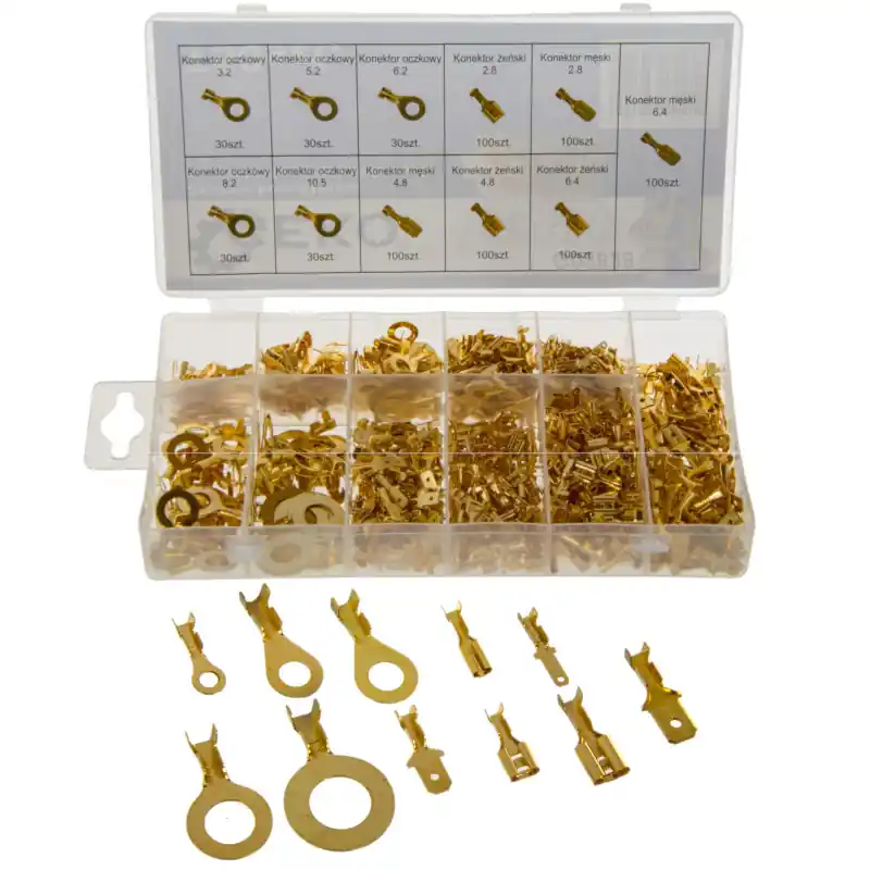 Reducere de preț Set conectori cablu auto 750 buc. Gecko