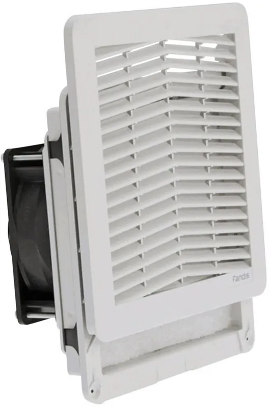 Cel mai vândut Ventilator filtrant Fandis FF13PD24UN 24 V/DC 8.2 W (l x î x A) 203.9 x 203.9 x 87.3 mm
