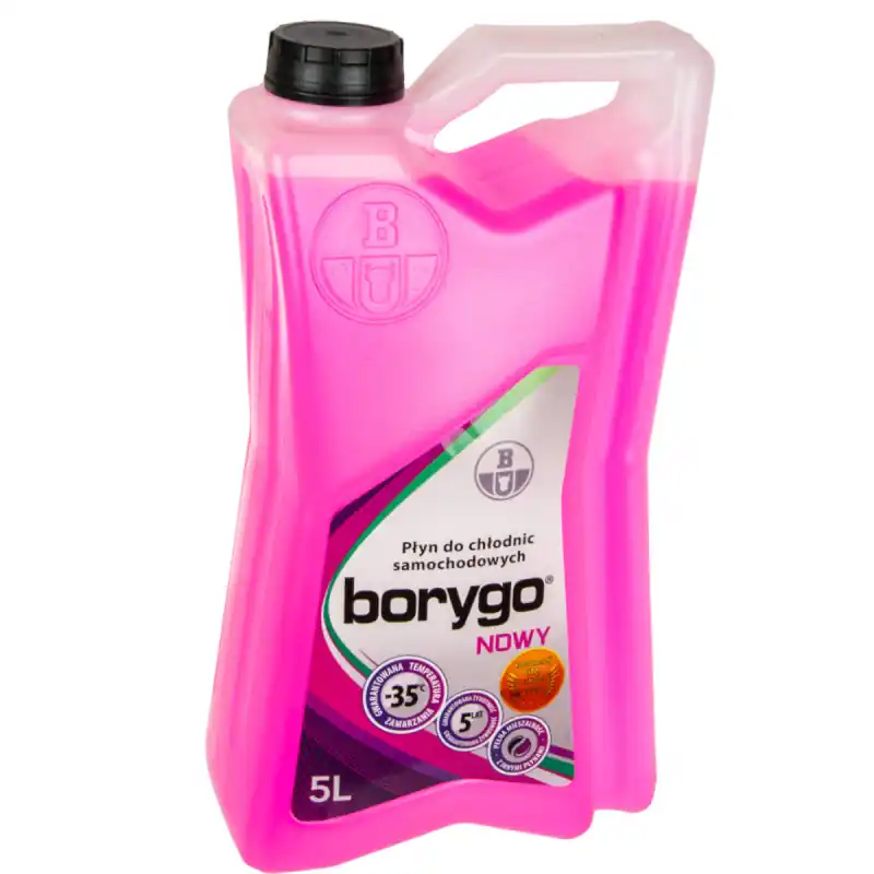 Antigel Borygo New -35°C 5 L roz Ultima șansă