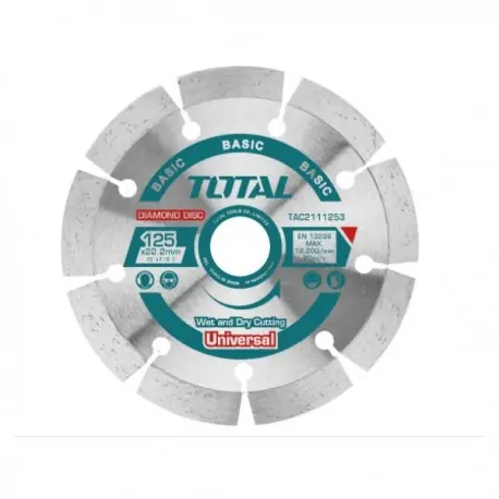 DISC DEBITARE BETON SEGMENTAT TOTAL - 125 MM - TAC2111253-RB Preț redus