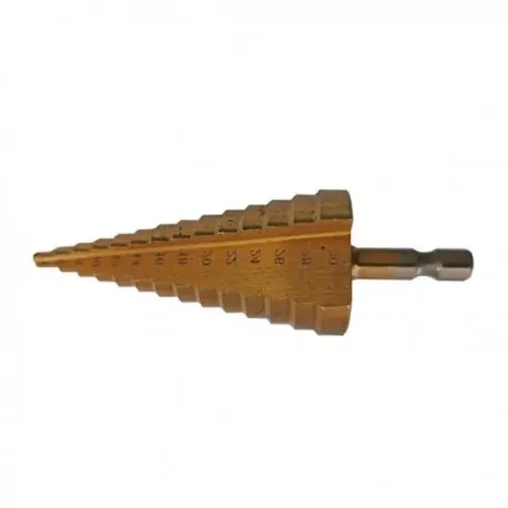 Cumpărături sigure BURGHIU HSS TITANAT IN TREPTE 4 - 30 MM 155987