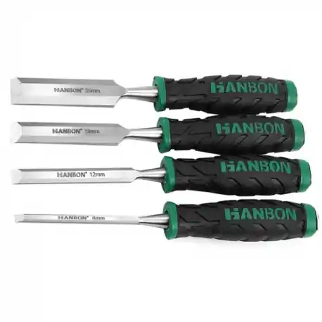 SET DALTA CR-V PENTRU LEMN CU MANER BICOMPONENT SET 4 BUC HB132201 Livrare expres