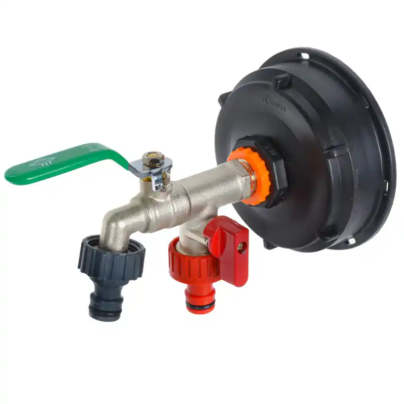 Ofertă de sezon Robinet 1/2" Supapă pentru rezervor 1000l Ibc Mauzer Filet S100x8