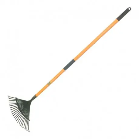 Chilipir GREBLA PLATA PENTRU FRUNZE CU COADA DIN FIBRA SI 22 DINTI 1500 MM 254253