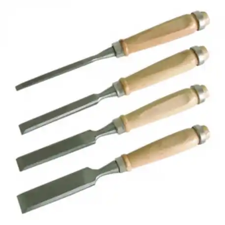 Comandă acum SET DALTI PENTRU LEMN CU MANER LEMN - 4 PIESE - 19001