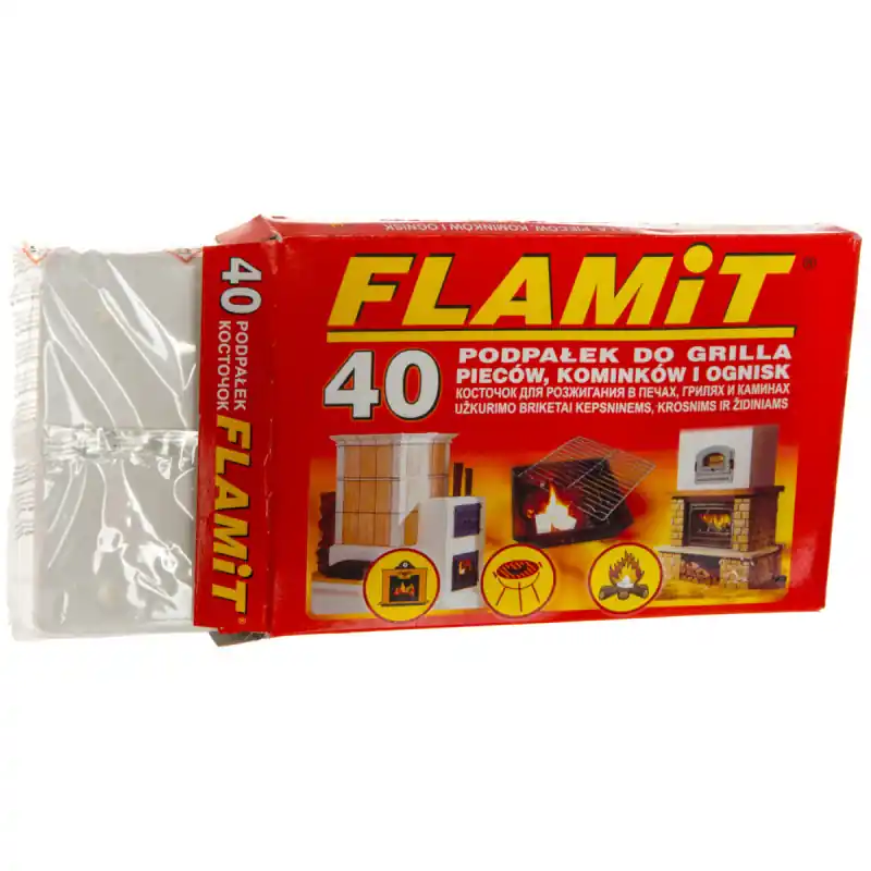 Aprindere albă 40 cuburi pentru grătar și șemineu Reducere