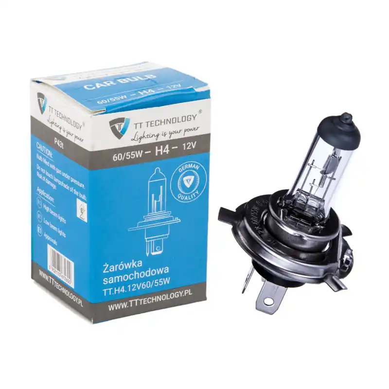 Bec H4 12v 60w 55w P43t E4 2jk omologare Chilipir