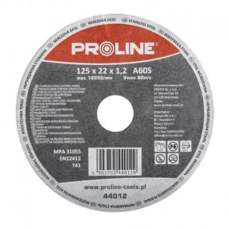 DISC DEBITARE INOX PROLINE Plată sigură