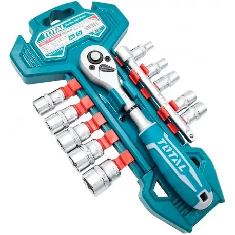 Reduceri SET CHEI TUBULARE 12 PCS CU ANTRENOR TOTAL