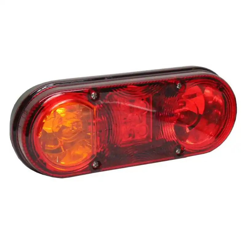 Lichidare de stoc Lampă spate combinată LED 12v 24v stânga cu lumină pentru plăcuță de înmatriculare Lumină de poziție cu LED Horpol