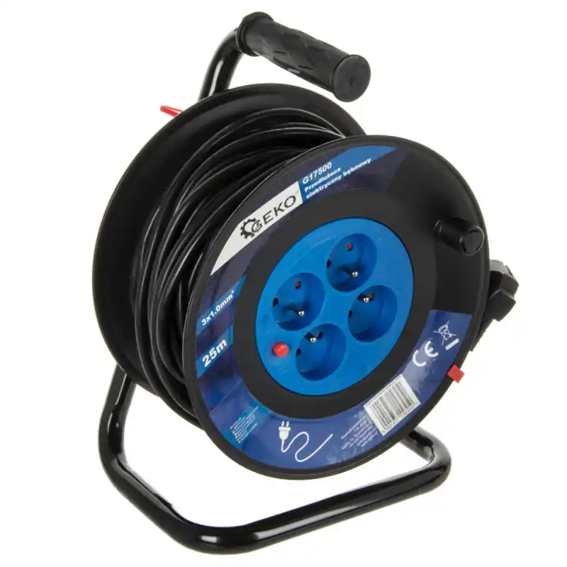 Prelungitor electric bobina 3x1mm2 25m Retur ușor