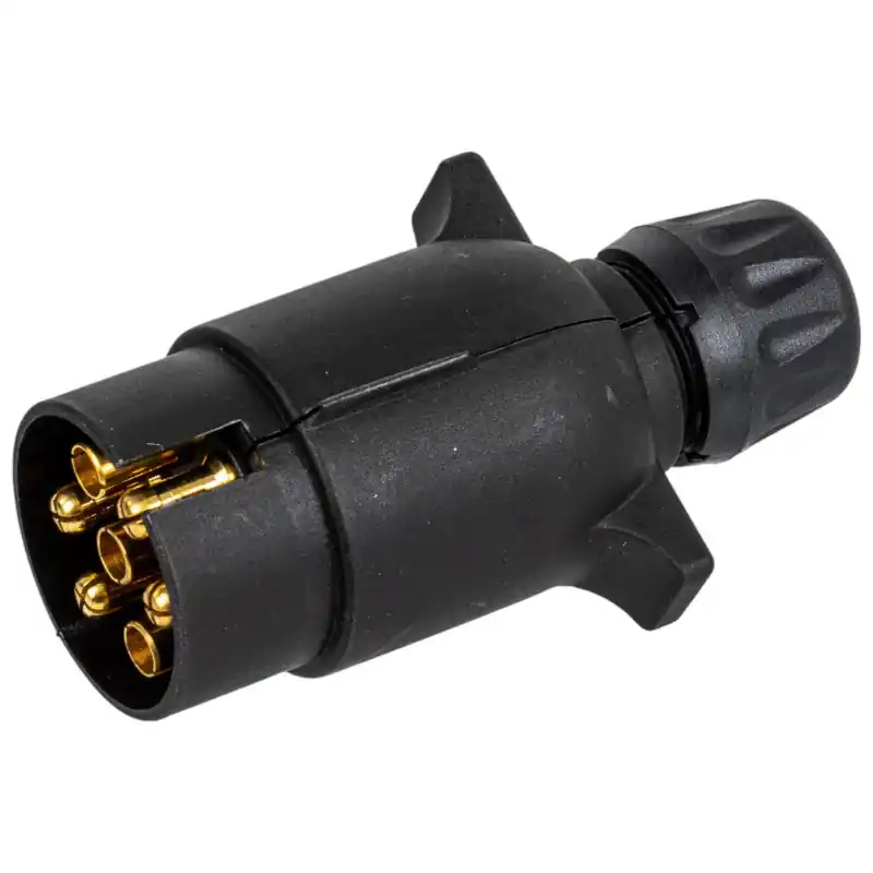 Ștep din plastic cu 7 poli cu piuliță 12v 24v Nu rata