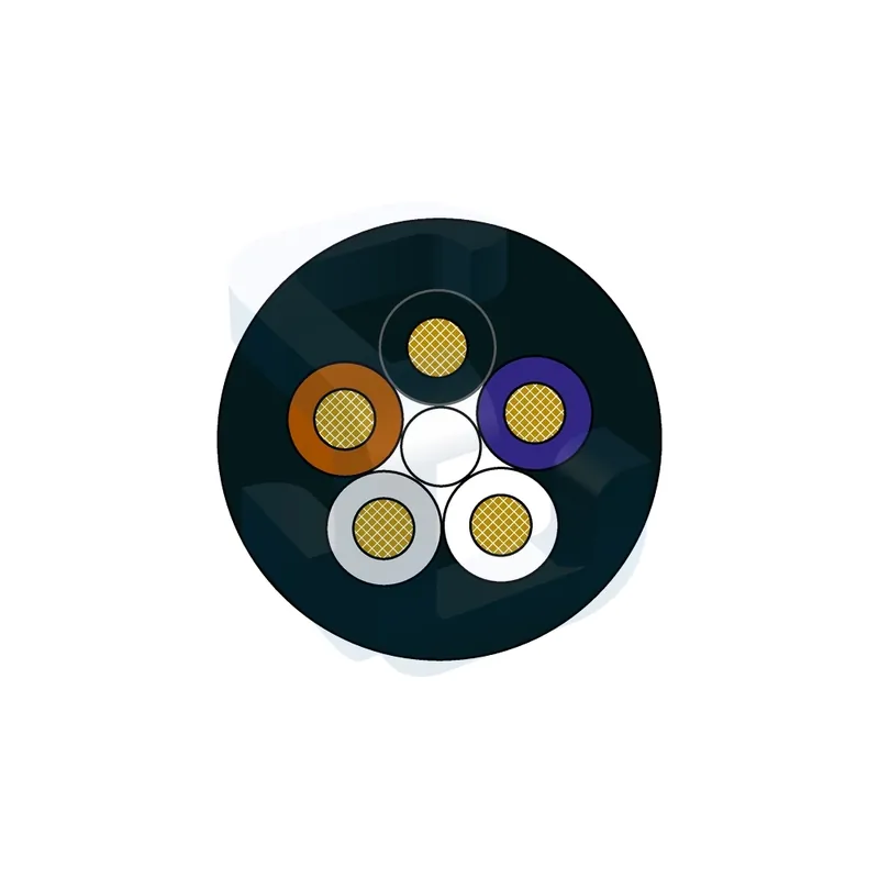 Cablu PUR, 5x0.34, 100m, pe tambur Ø 355 mm Reducere specială