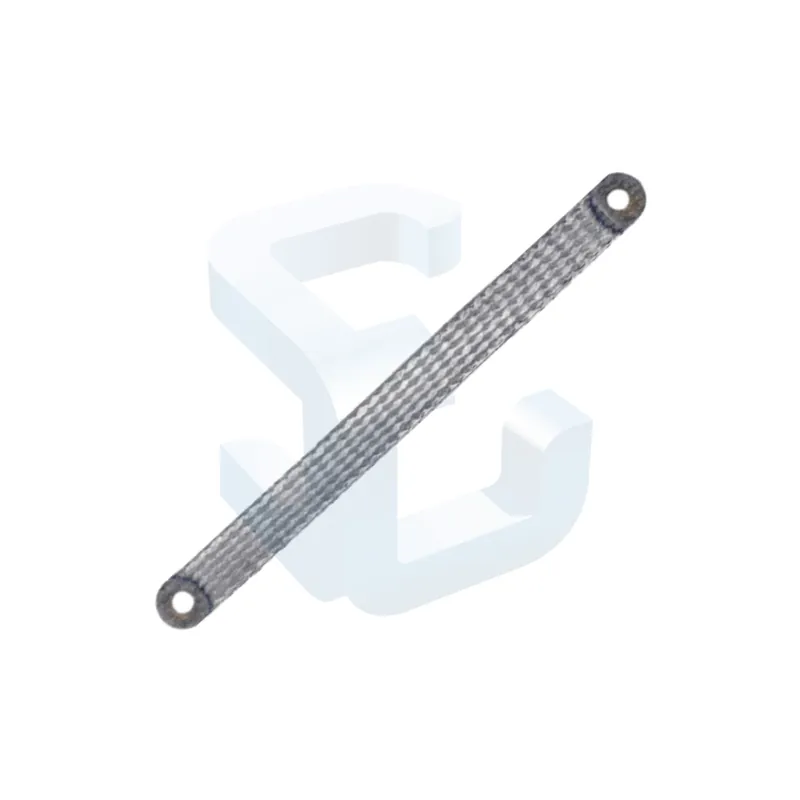 Tresa cupru plata, pentru impamantare, 25 mm2, L=300 mm, M8 Discount