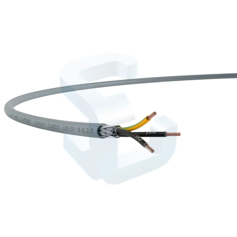 Retur ușor Cablu ÖLFLEX® CLASSIC 110 LappKabel, 7G0.5 mm2, ecranat, gri