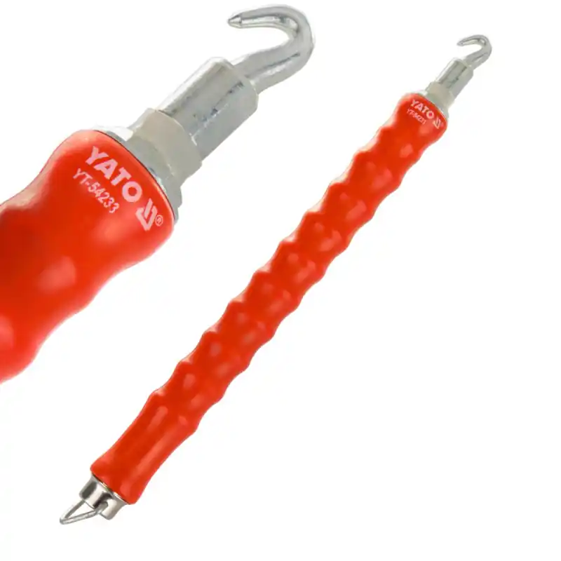 Plată securizată Cheie automată pentru răsucit sârmă armătură lungime 300 mm cu protecție plastic Yato