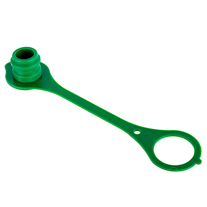 Premium Capac de praf pe o priză verde