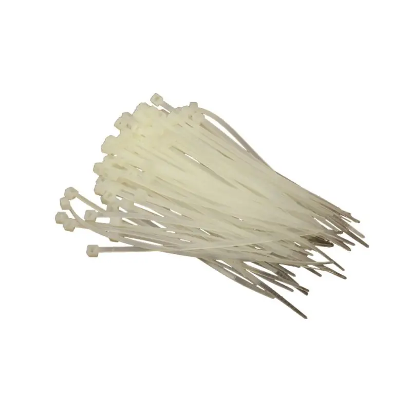 Doar azi COLIERE PLASTIC 96x2,5mm ALBE 100 buc.