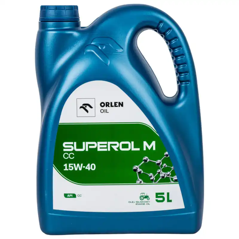 Expediere rapidă ULEI MOTOR SUPEROL M CC 15W-40 5L Orlen Oil