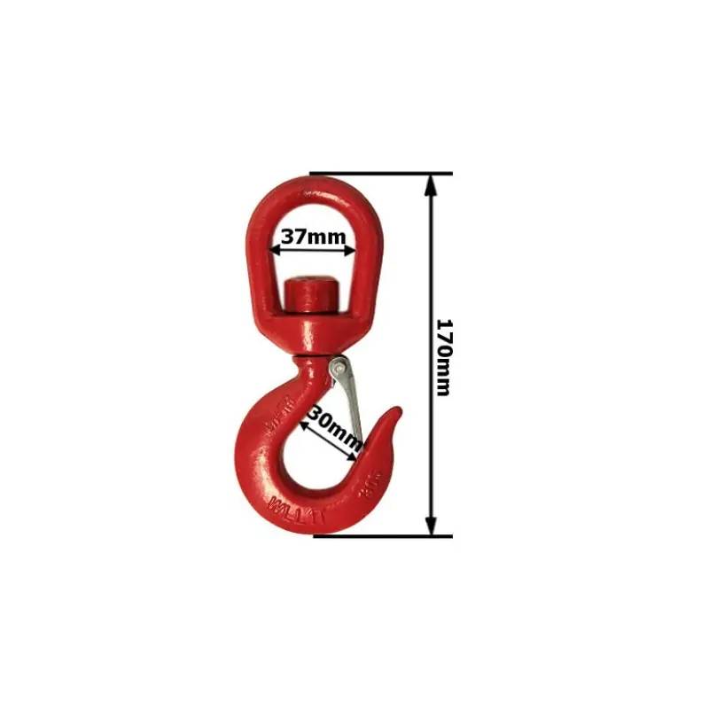 Cârlig cu siguranță rotativ 1000 kg Retur ușor