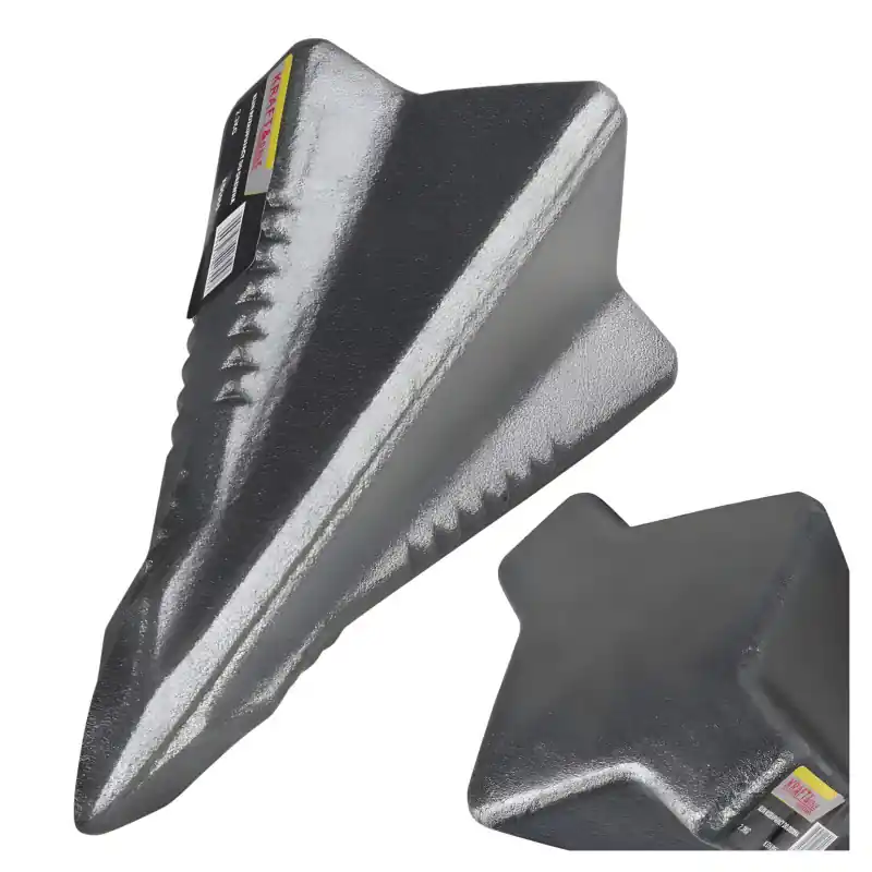 Pană de despicat lemne din oțel carbon 2,3 kg, despicare în 4 direcții Cumpără online