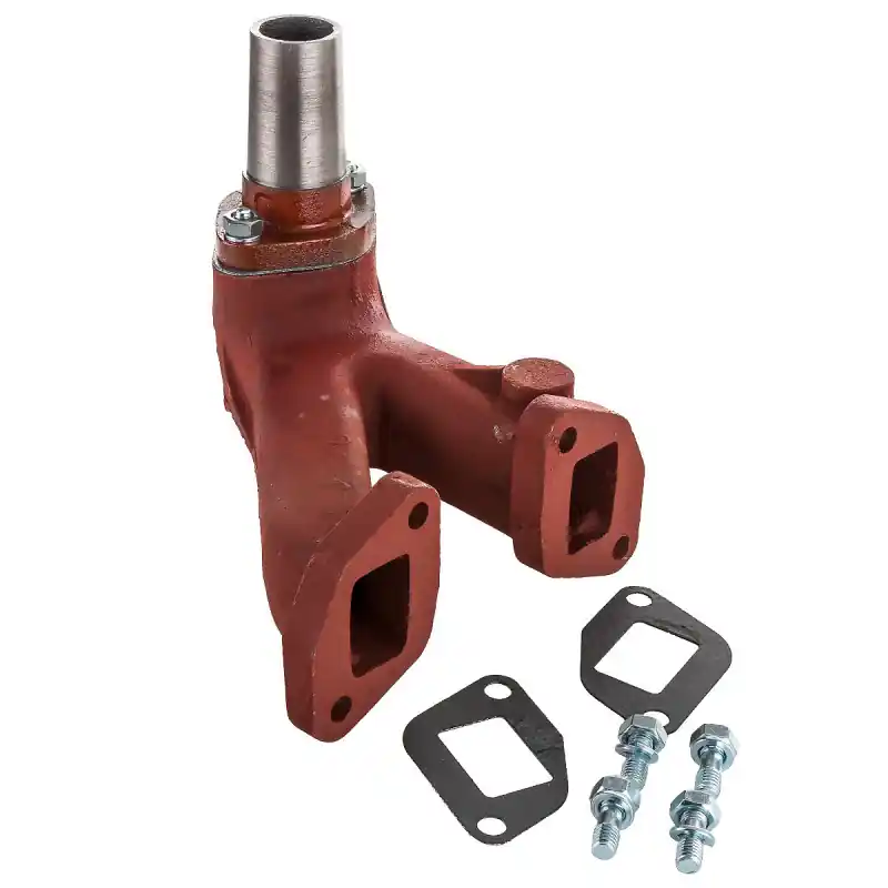 Colector de evacuare C-330 C-328 cu capătul amortizorului de zgomot Livrare rapidă