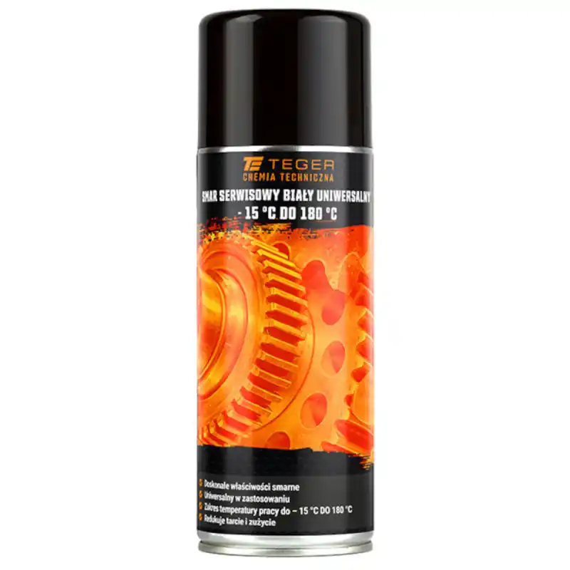 Vaselina de service albă universală -15°C până la 180°C 400ml Teger Livrare gratuită